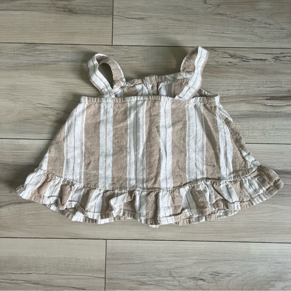 Old Navy Striped Linen-Blend Sleeveless Top & Pants Set for Toddler Girls - Picture 2 of 5